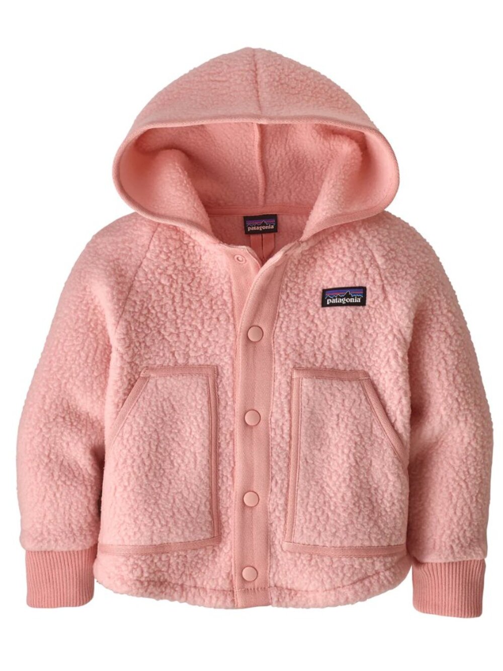 Patagonia Retro Pile Jacket Toddler Size 4T in Seafan Pink